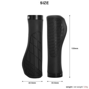 Ergonomikus, bilincses markolat, 133 mm