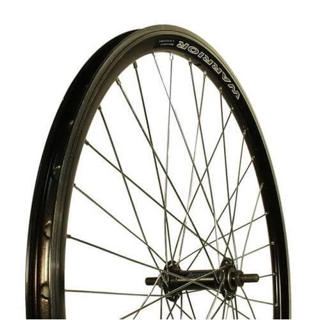 26-os (559 mm) MTB első kerék, gyorszáras tengellyel, fekete